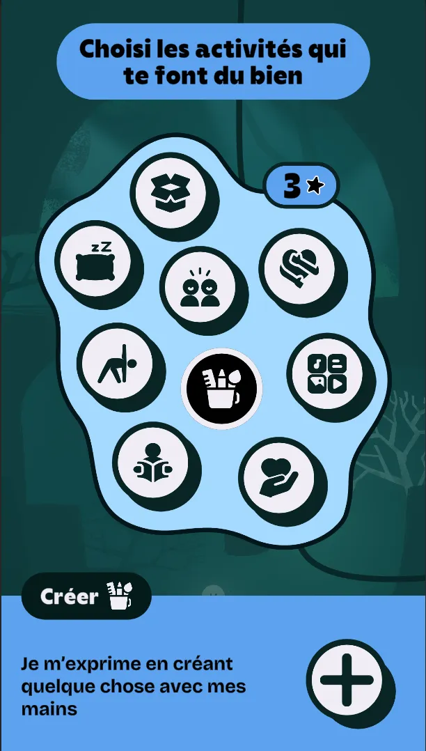 Images from the serious video game “One Step at a Time”, created for StopSuicide by DNA Studios, a Swiss company specializing in video games and digital learning 03