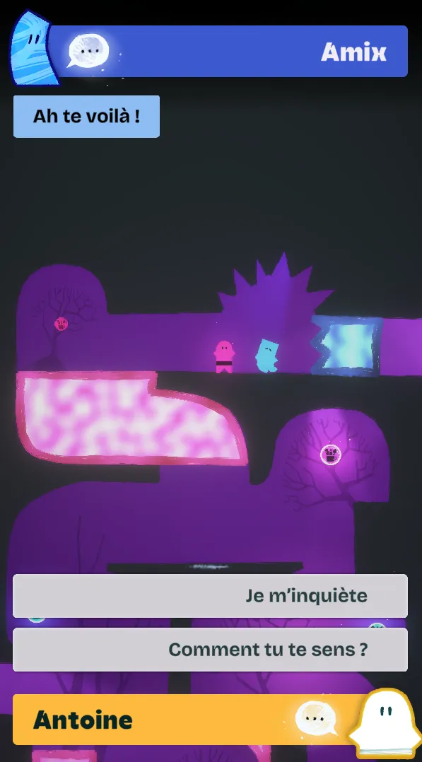 Images from the serious video game “One Step at a Time”, created for StopSuicide by DNA Studios, a Swiss company specializing in video games and digital learning 04